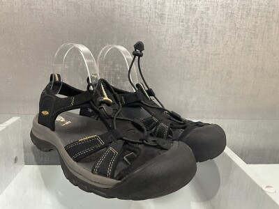 KEEN Men's Black Outdoor Waterproof Fisherman's Sandals Sz 9.5 (A336)
