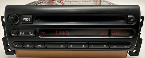 2002 - 2005 MINI COOPER CD53 R50 CD PLAYER RADIO AM/FM AUX, PART 65.12-6 949 728 - Picture 7 of 24