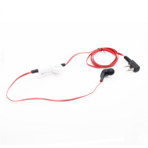 2 Pin Noodle Style Earbud Kopfhörer K Plug Earpiece Headset für Baofeng Uv5R - Zdjęcie 5 z 13
