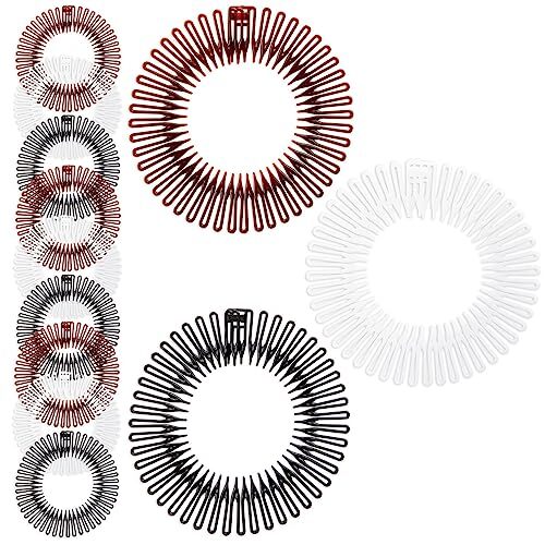 アクセサリーその他 LOW CLASSIC : 25SS / THIN LOGO CLIP (2COLORS) 12 Pack 90s Zig Zag Style Circle Headbands With Teeth For