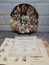 Royal Doulton In Celebration of Old Country Crafts  large plate by Susan Neale