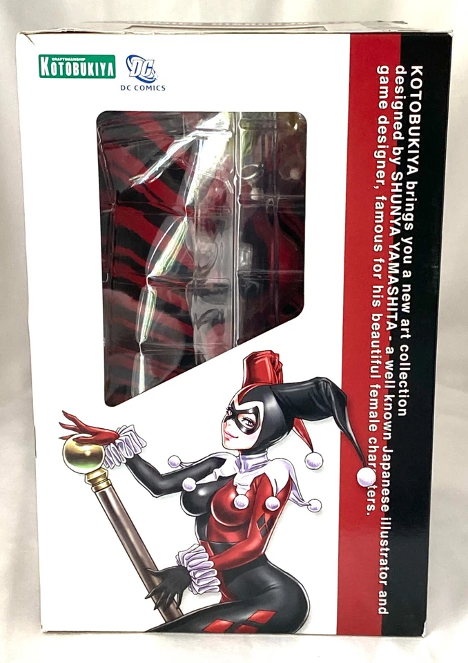 Estatua exclusiva de Bishoujo Harley Quinn 2013 Kotobukiya edición limitada 3000 SDCC Foto 4 de 4