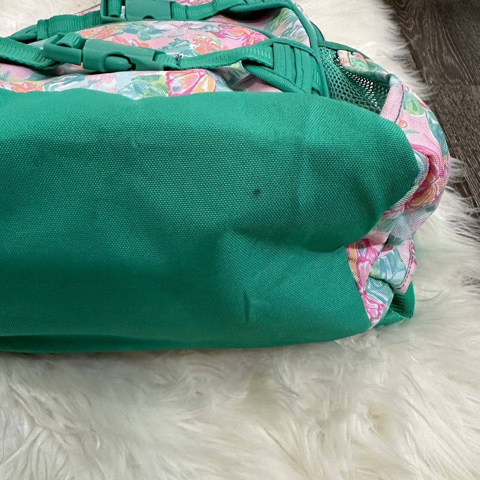 Pottery Barn Kids PBK X Lilly Pulitzer Girls Backpack Large Pink Multi School eBay