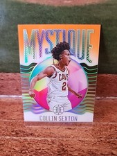 2020-21 Panini Illusions Basketball COLLIN SEXTON Mystique #1 Orange Parallel SP