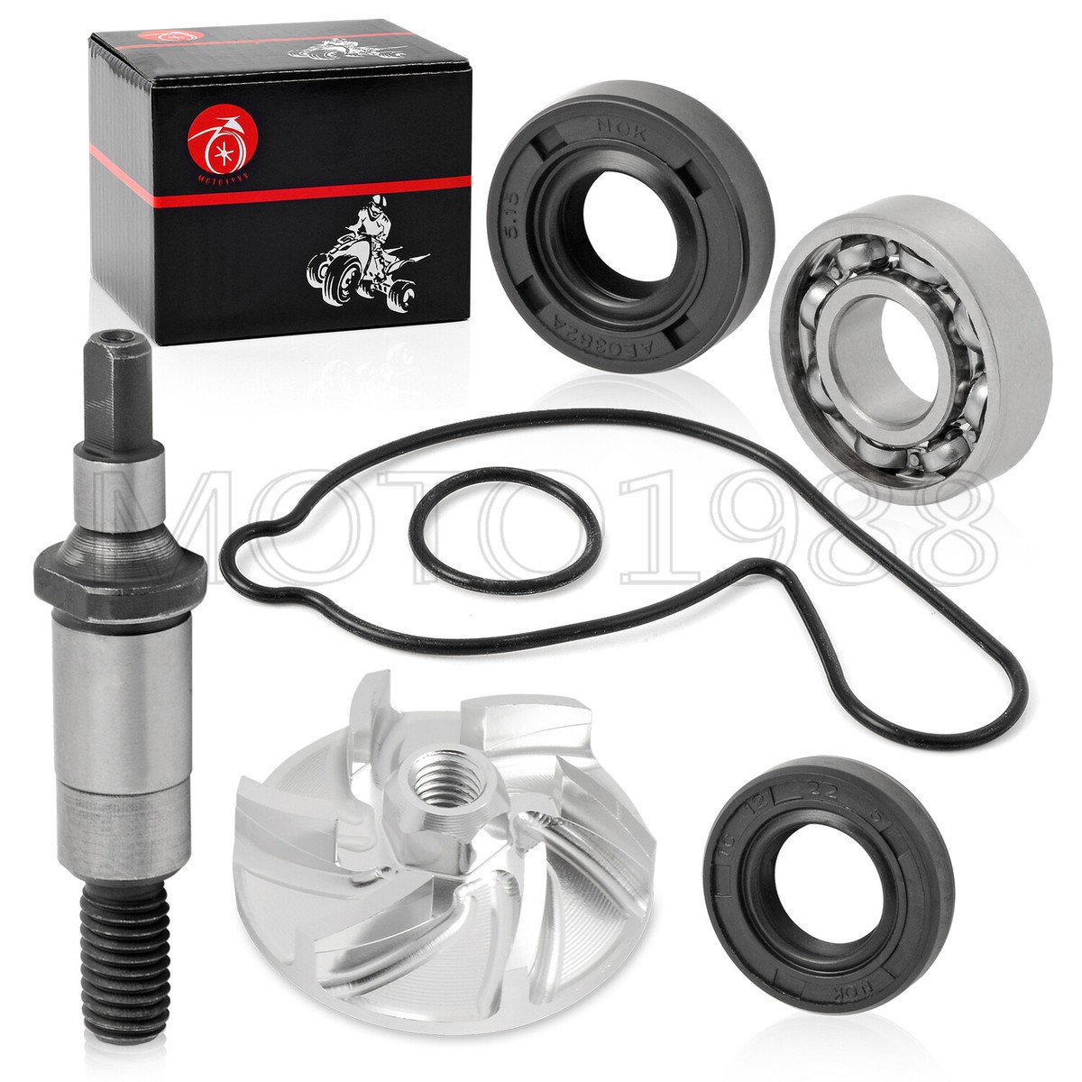For Yamaha YFZ450 YZ 450 F Water Pump Impeller Shaft Bearing
