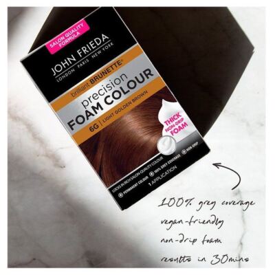 John Frieda Präzision Schaum Farbe Haarfärbemittel Tief Kirsche Brown 3VR