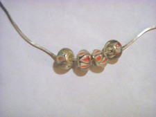 MURANO GLASS BEADS FOR BRACELETS OR PENDANTS A48