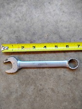 Snap On Oex220 1116 Sae Short Combination Wrench 12 Point Chrome Vintage Usa