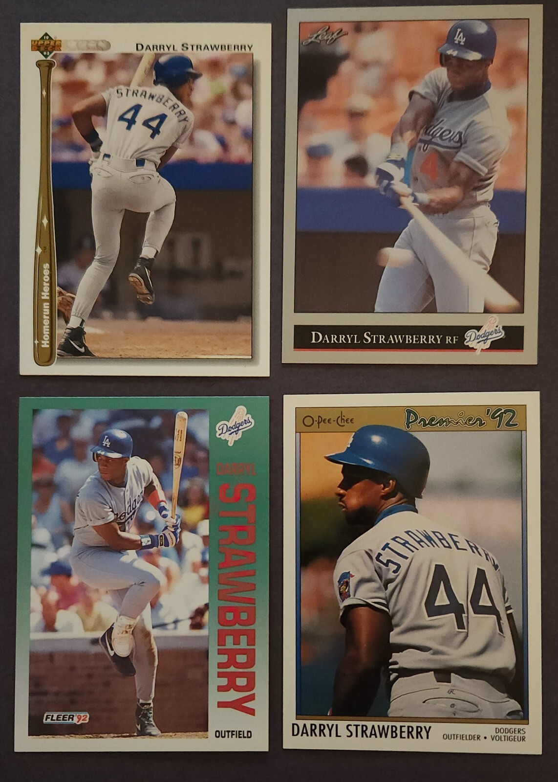 Darryl Strawberry 4 Baseball Card Lot | eBay