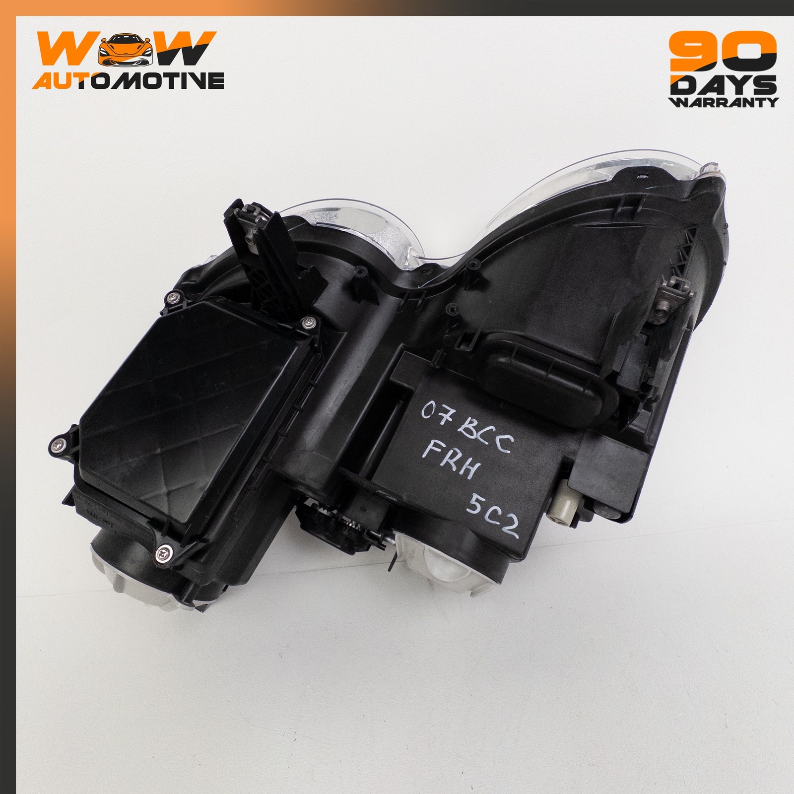 07-11 BENTLEY CONTINENTAL GTC FRONT RIGHT PASSENGER SIDE HEADLIGHT XENON OEM