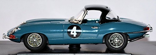 Jaguar E-Type Spider techo rígido Oulton Park 1961 #4 azul 1:43 - Imagen 2 de 4