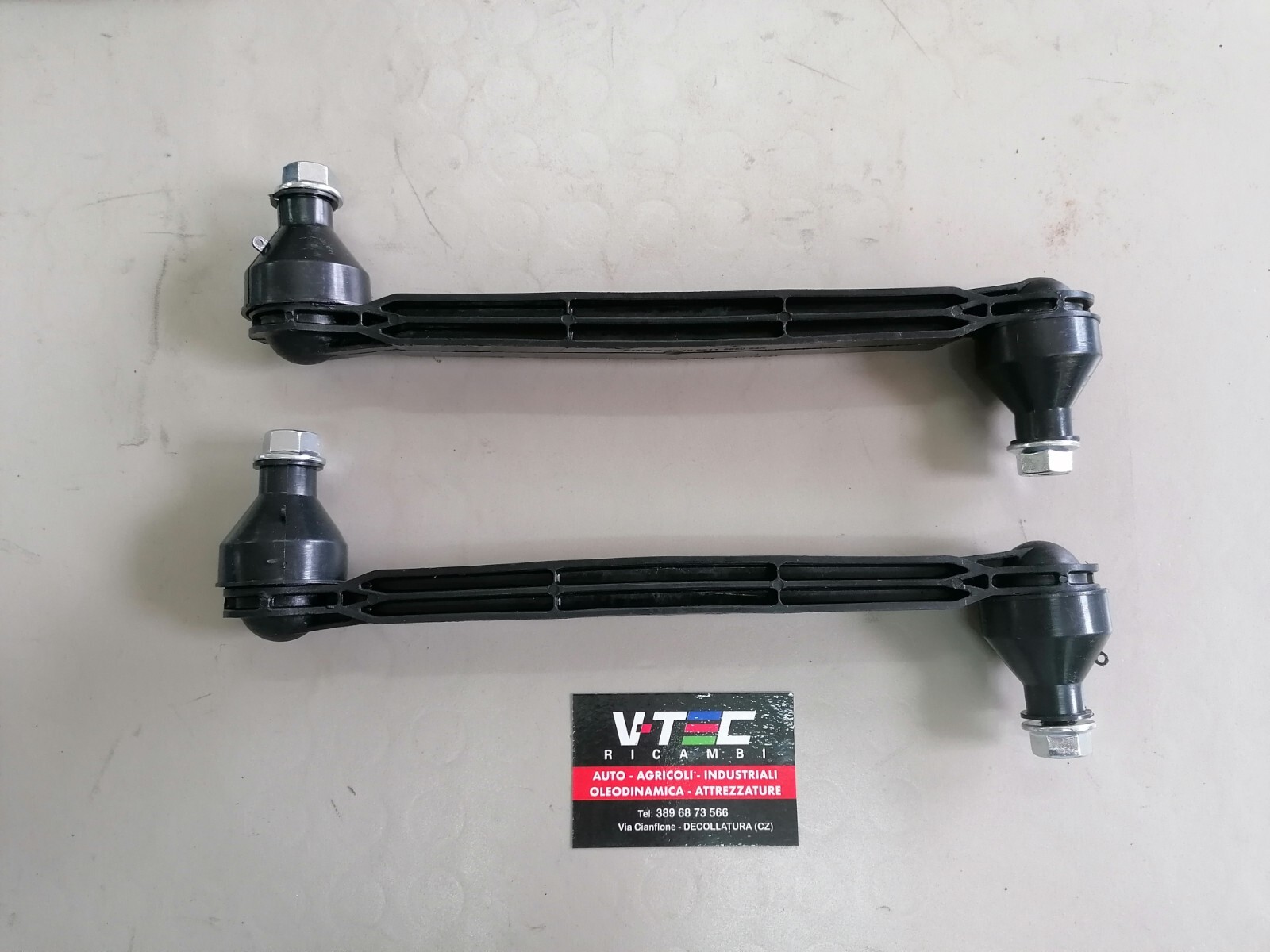 COPPIA TIRANTI BARRA STABILIZZATRICE FIAT 500X/TIPO JEEP RENEGADE/COMPASS