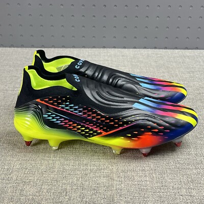 Adidas Copa Sense+ SG Soccer Cleats Black Multi Color New GZ1359
