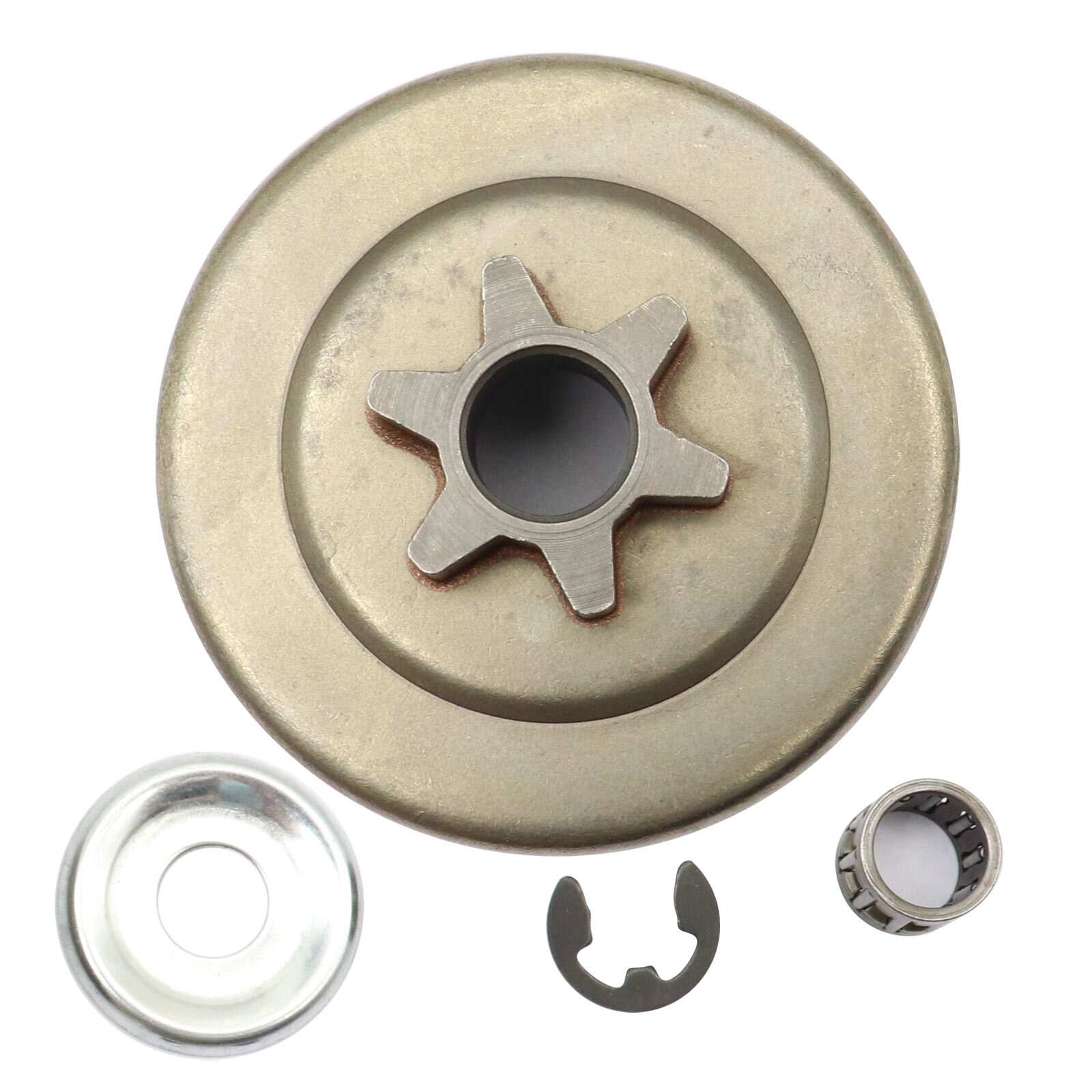 3/8"-6T Spur Clutch Drum Sprocket Kit For Stihl MS171 MS181 MS211 Chainsaw