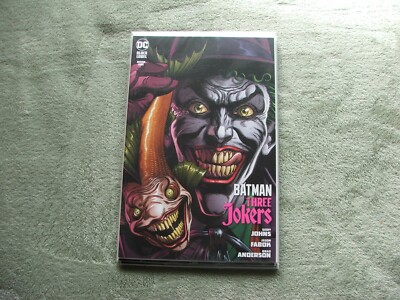DC Comics Batman Three Jokers Issues 1-3 Variant Cover, with Cards and poster.