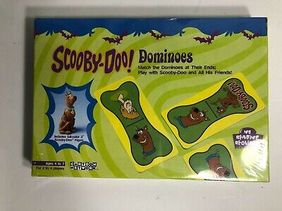 Scooby-Doo Vintage Dominoes Cartoon Network Board Game From 2002 BRAND