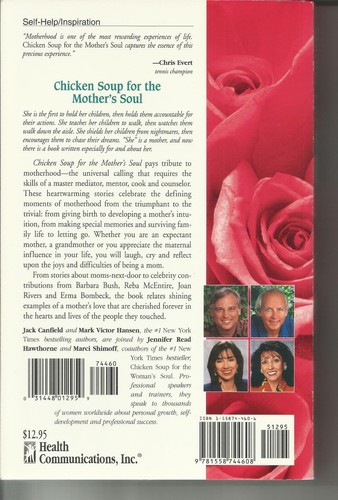 Chicken Soup For The Mothers's Soul Jack Canfield - Foto 2 di 2
