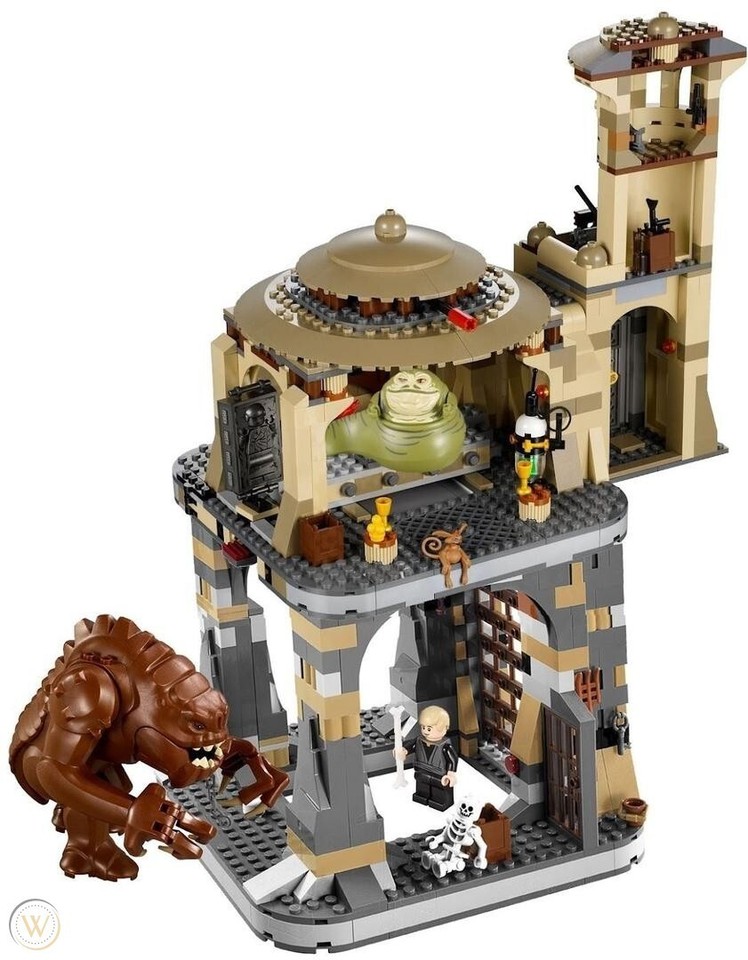 LEGO STAR WARS JABBA'S PALACE 9516 + RANCOR PIT 75005 -2 Sets NEW ...