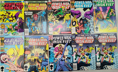 Power Man and Iron Fist #70,80,85,101,108,119,122,125,125 Final Issue 1981-86