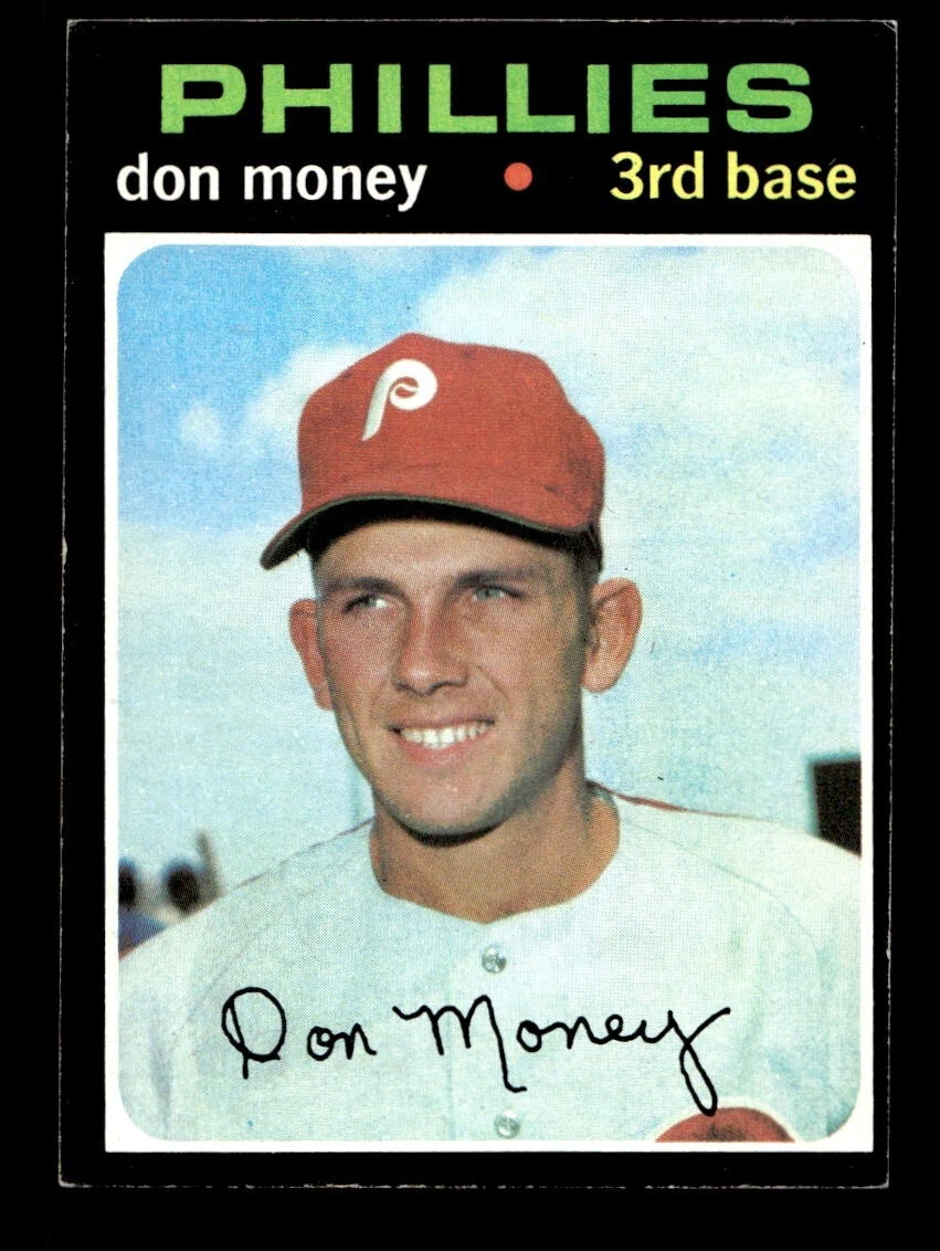 Don Money trading card