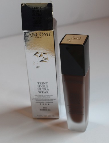 Lancome Teint Idole Ultra Wear 24H WEAR & COMFORT #555 Dark BEIGE LIN 30ml NEW - Picture 11 of 12