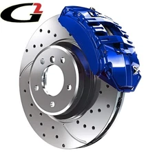 BLUE G2 BRAKE CALIPER PAINT EPOXY STYLE KIT HIGH HEAT MADE IN USA FREE SHIP