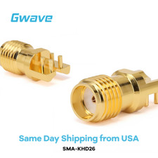 SMA Female End Launch Connector, DC - 26.5GHz