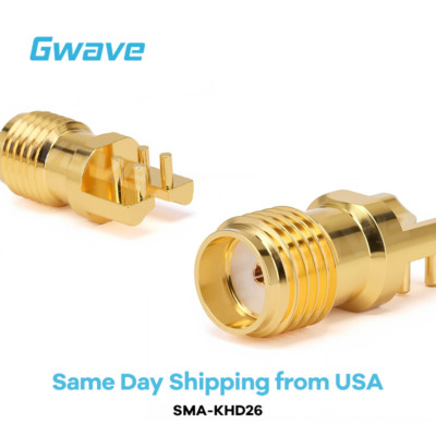 SMA Female End Launch Connector, DC - 26.5GHz