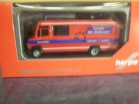 Herpa Mb Vario Langkasten GeräTewagen Atemschutz Feuerwehr Haunstetten 092548