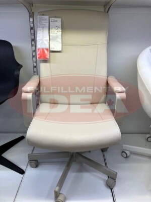 Brand New IKEA MILLBERGET Murum Beige Swivel Chair