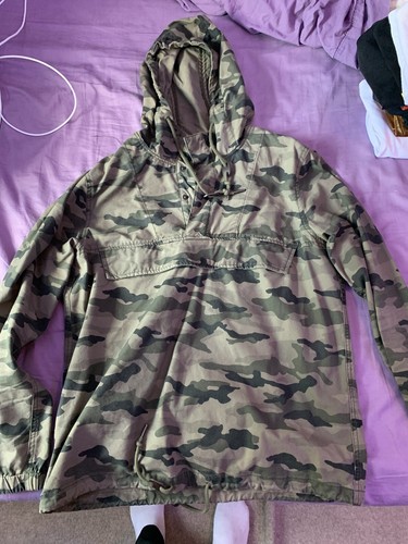 Mens Small H\u0026M Camo Windbreaker | eBay