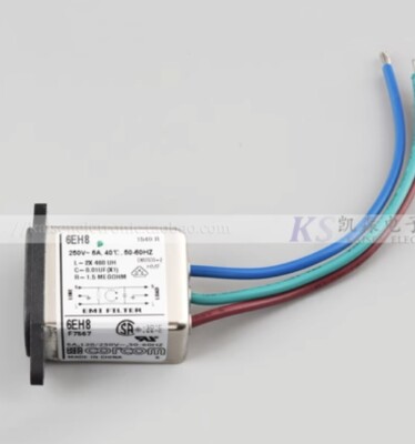 1PCS NEW FIT FOR 6609013-3 6A Medical 2 μ A @ 120V leakage current Corcom filter