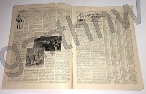 ARMENIA 1896 MASSACRES & RELIEF EFFORTS PICTORIAL CHRISTIAN HERALD * VAN TURKEY - Picture 2 of 2