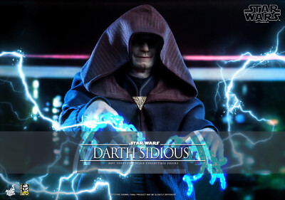 Darth Sidious Palpatine  Star Wars Clone Wars Hot Toys 1/6 Scale 912312 TMS102
