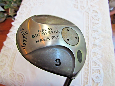Bois De Parcours Callaway Great Big Bertha Hawkeye 3 – Femme, Droite, Graphite UL
