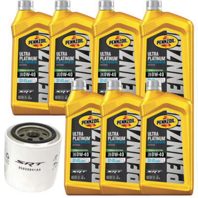Pennzoil Ultra Platinum 0W-40 6本セット Pennzoil Full Synthetic Motor Oil 0W40, Case of 6, Ultra Platinum