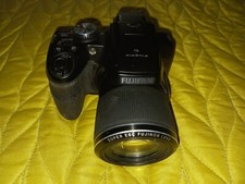FujiFilm FinePix S9200 50X Zoom Digital Bridge Camera WORKS LCD Cracked READ 