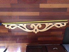 Natural Wood Appliques For Furniture Cabinet Wooden Mouldings Vintage Home Decor