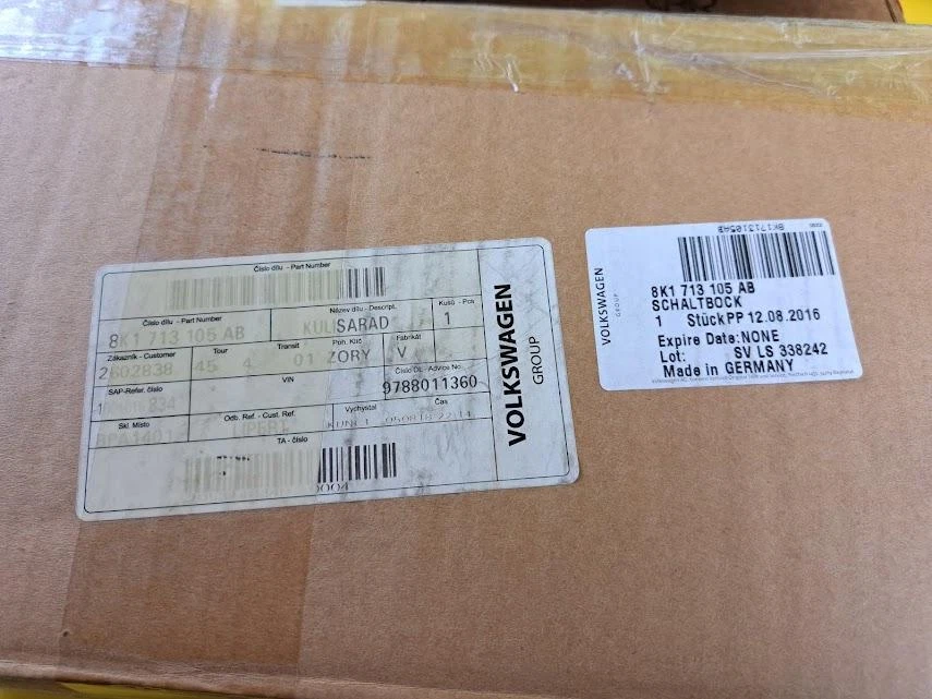 Unidad de palanca de cambios Audi A4 / A5 + S4 / S5 Q5 8K1713105AB original nuevo Foto 2 de 4