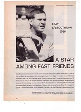 1966 Steve McQueen "Star Among Fast Friends" Sportscar Vintage Photo Article