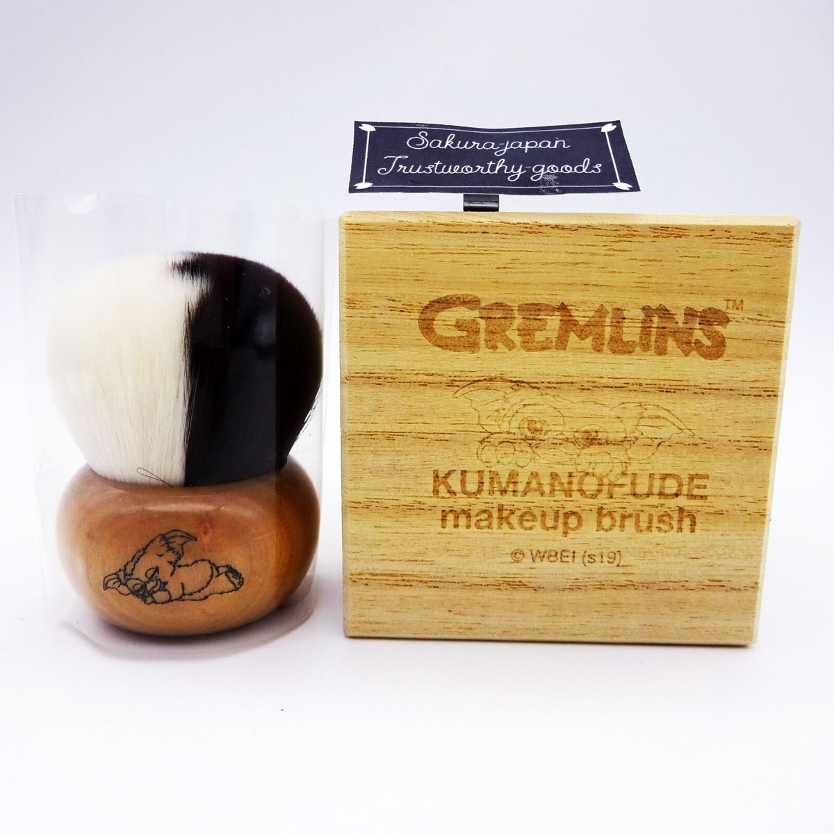 GREMLINS KUMANOFUDE メイクブラシ GREMLINS 35th Anniversary Kumano Fude Brush Gizumo fur ball JAPAN