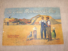 THE GREAT MINNEAPOLIS LINE CATALOG STEAM TRACTION ENGINES & GAS TRACTORS