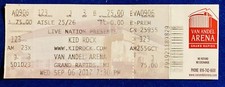 KID ROCK Concert Full Ticket Stubs 09/06/2017 Van Andel Arena Grand Rapids MI