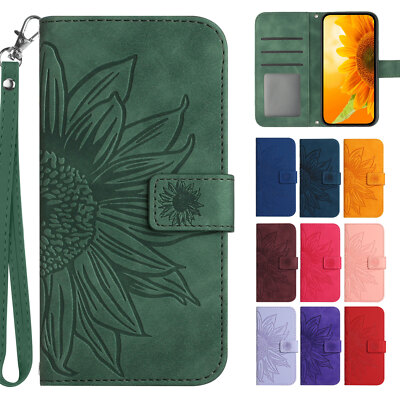 For Motorola Moto G Play/Power/Pure/Stylus Leather Flip Stand Wallet Case Cover