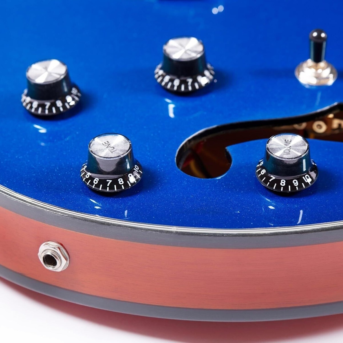 Grote Full Scale Electric Guitar Semi-Hollow Body Guitar Grote Full Scale Electric Guitar Semi-Hollow Body Guitar