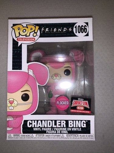 FUNKO POP FRIENDS CHANDLER BING FLOCKED 