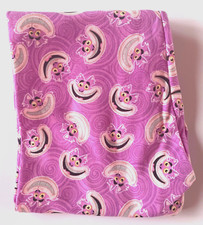 NWT LuLaRoe Disney Kids' S/M CHESHIRE CAT Small Face LT PINK PURPLE Leggings