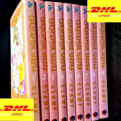 New Cardcaptor Sakura Collector's Edition Manga Volume 1-9 English - Fast DHL
