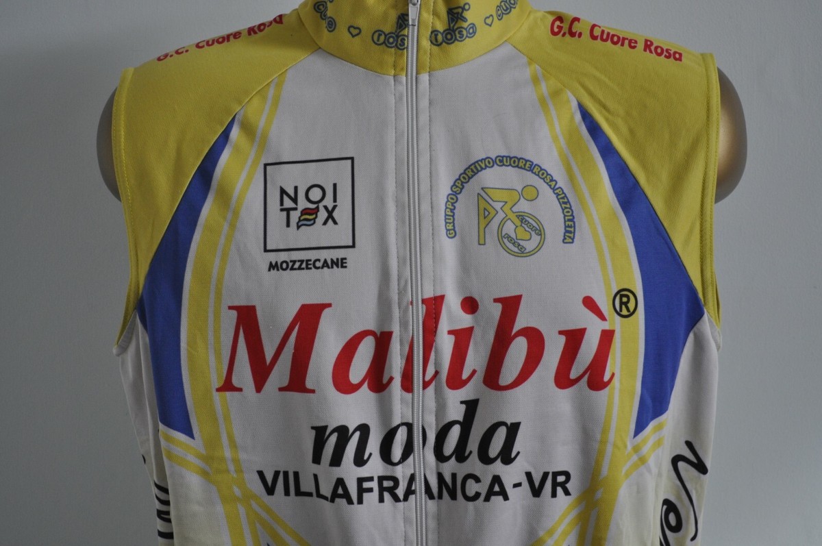 NOITEX CUORE ROSA ZERO WIND CYCLING JERSEY MENS SIZE L