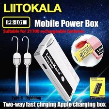 Liitokala PB-L01 22.5W Two-Way Charging Rechargeable Battery Holder Power Bank